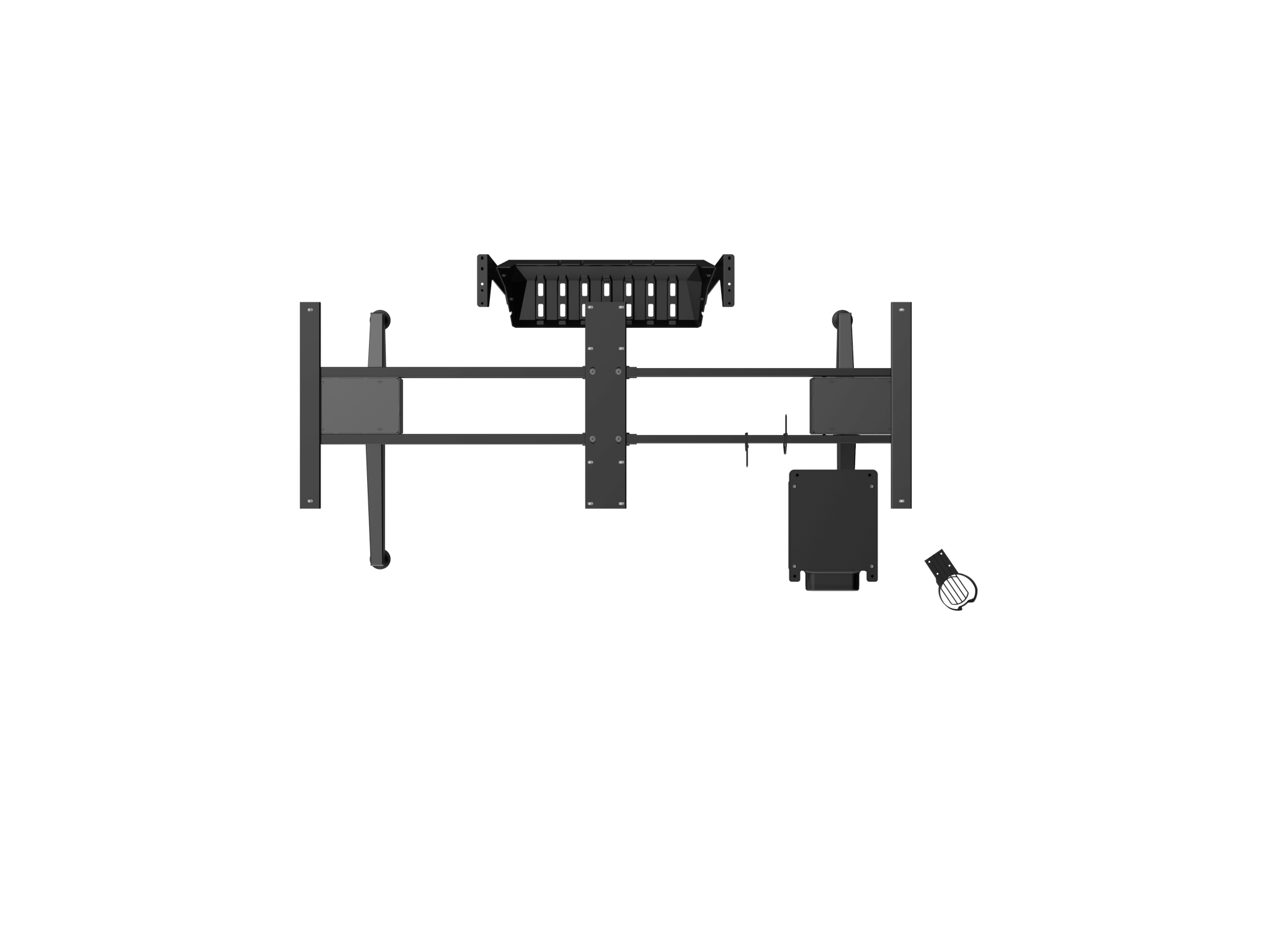RGo FRAME Cadre Bureau électrique Assis debout – Image 11