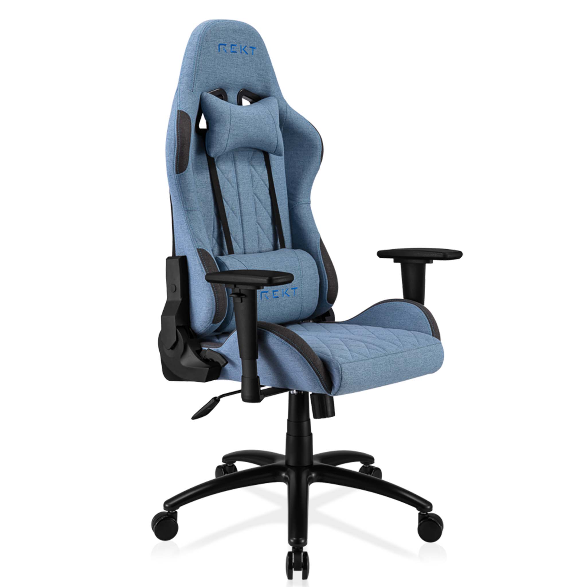 Chaise gamer en tissu ULTIM8-RS French Blue