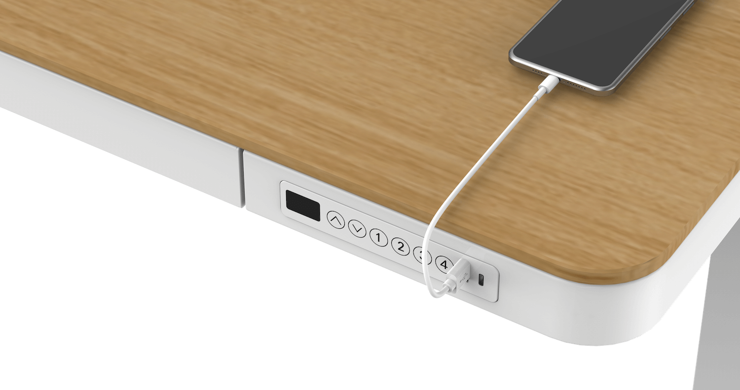 RGO DESK office 120 white bois 5