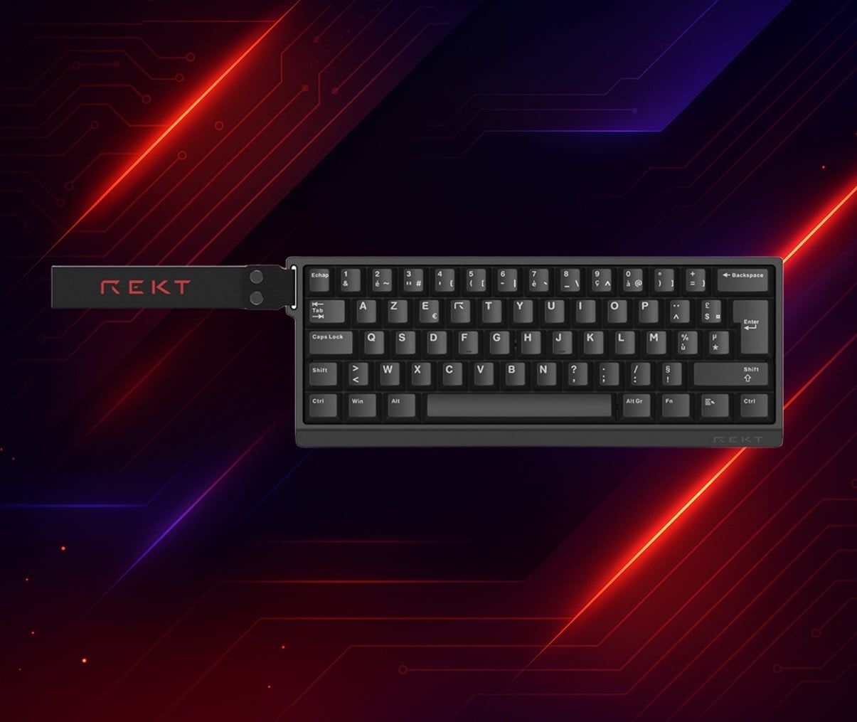 Clavier magnétique HIRO 60 HE (AZERTY) – Image 4