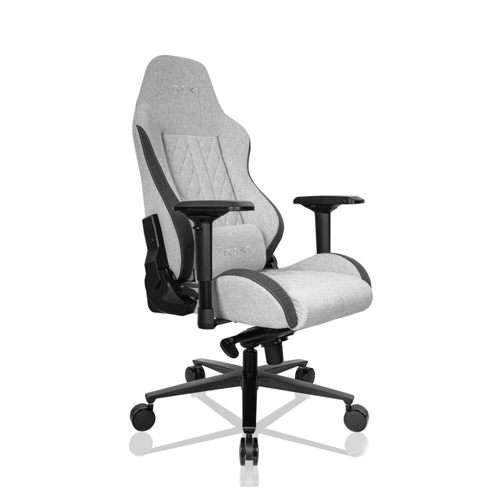 Chaise gamer haut de gamme Gris clair ULTIM8 Light Grey