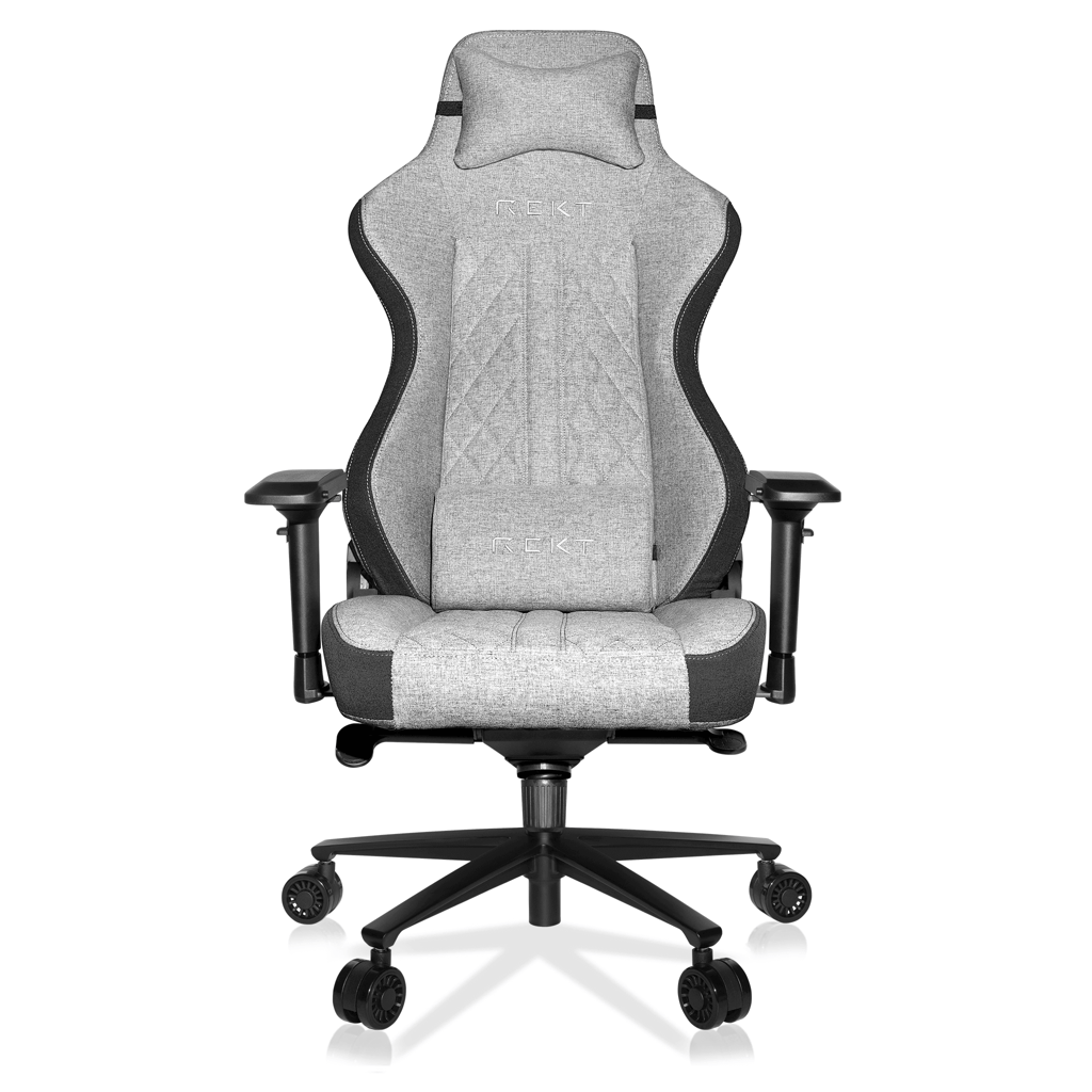 Chaise Gamer XL Gris Clair ULTIM8 PLUS Light Grey