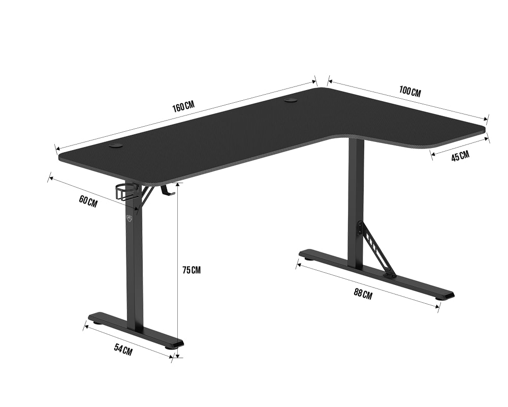 R-DESK160RIGHT L