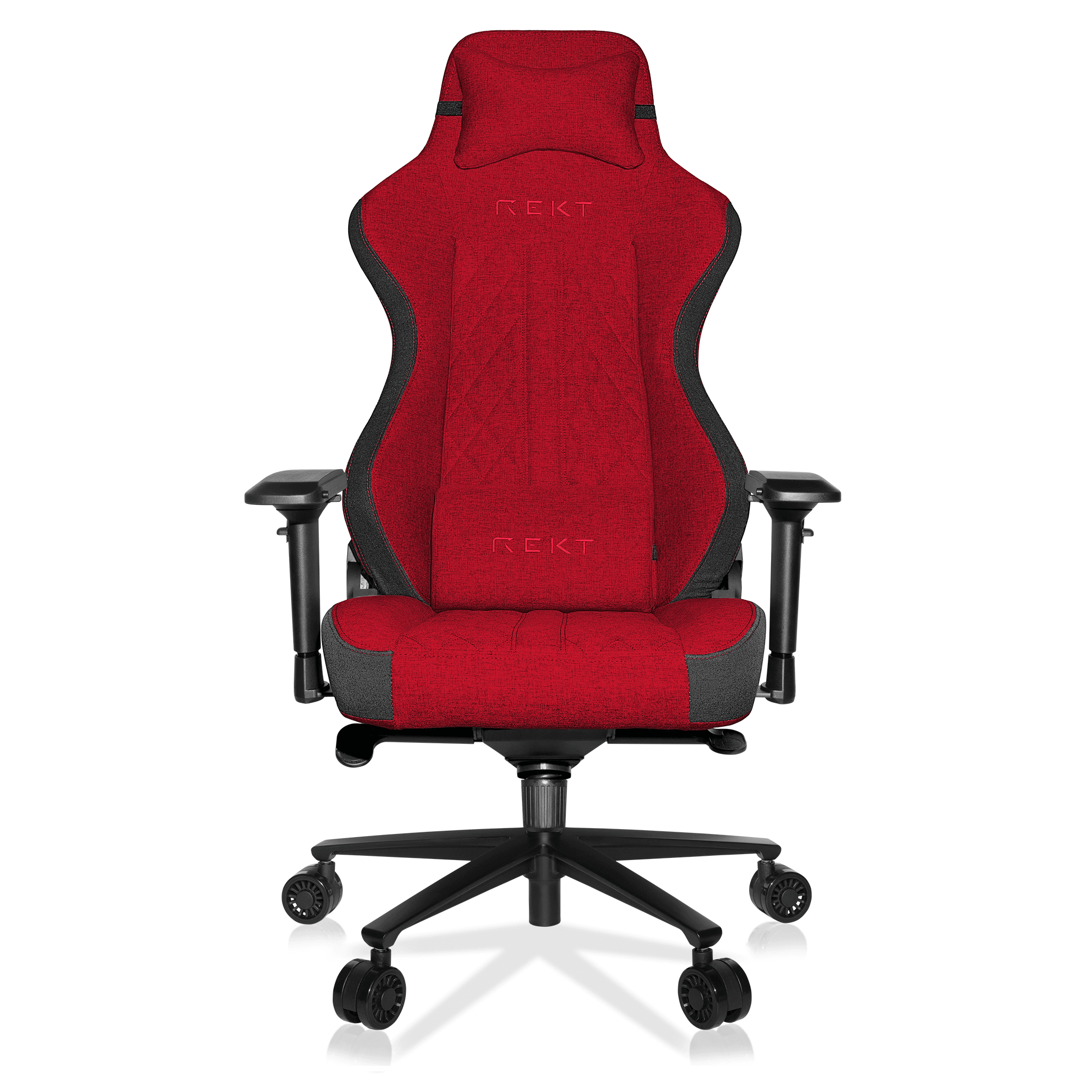 Chaise gamer Nate avec LED - rouge/noir Moderne - Rousseau