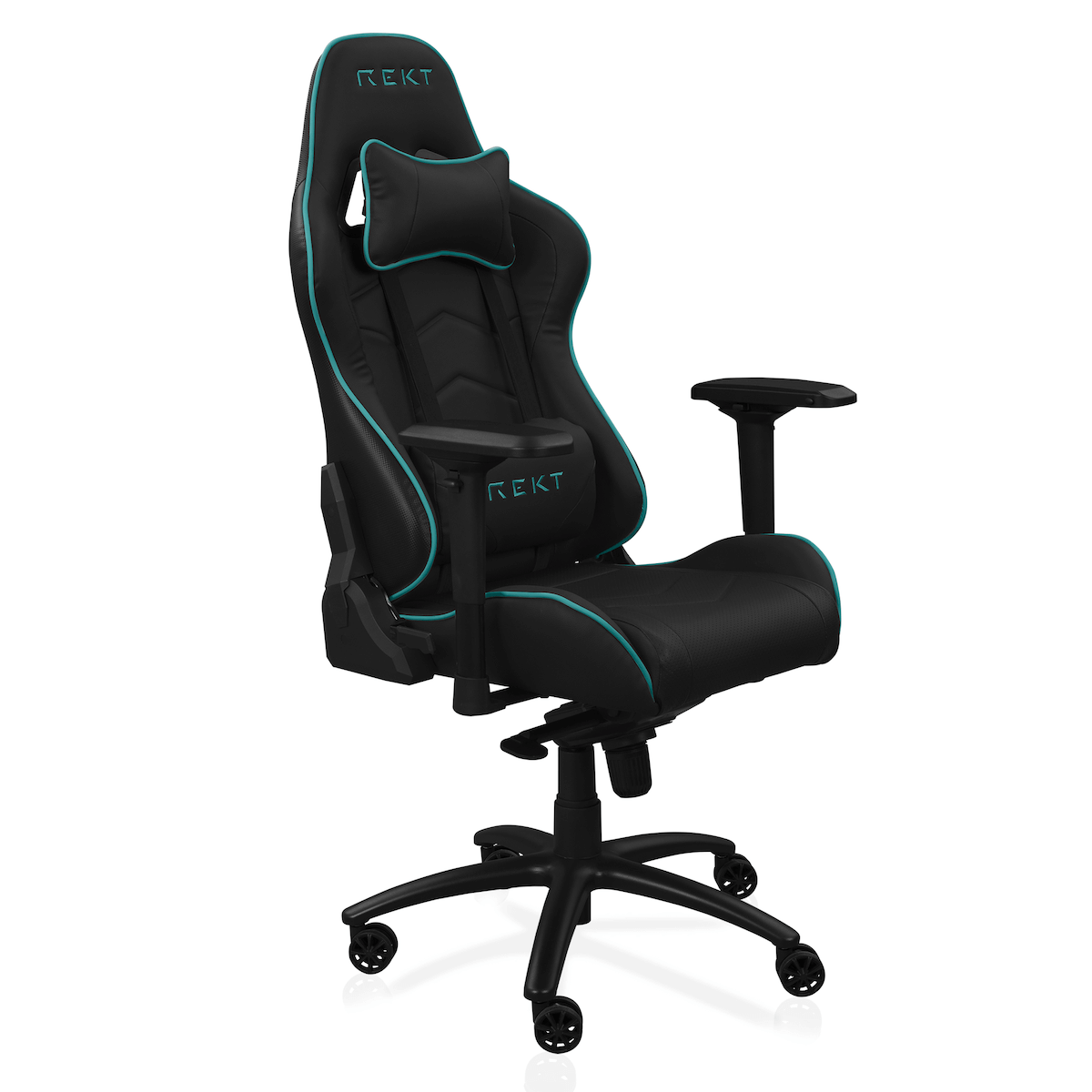Chaise de bureau gaming blanche GG1 blue