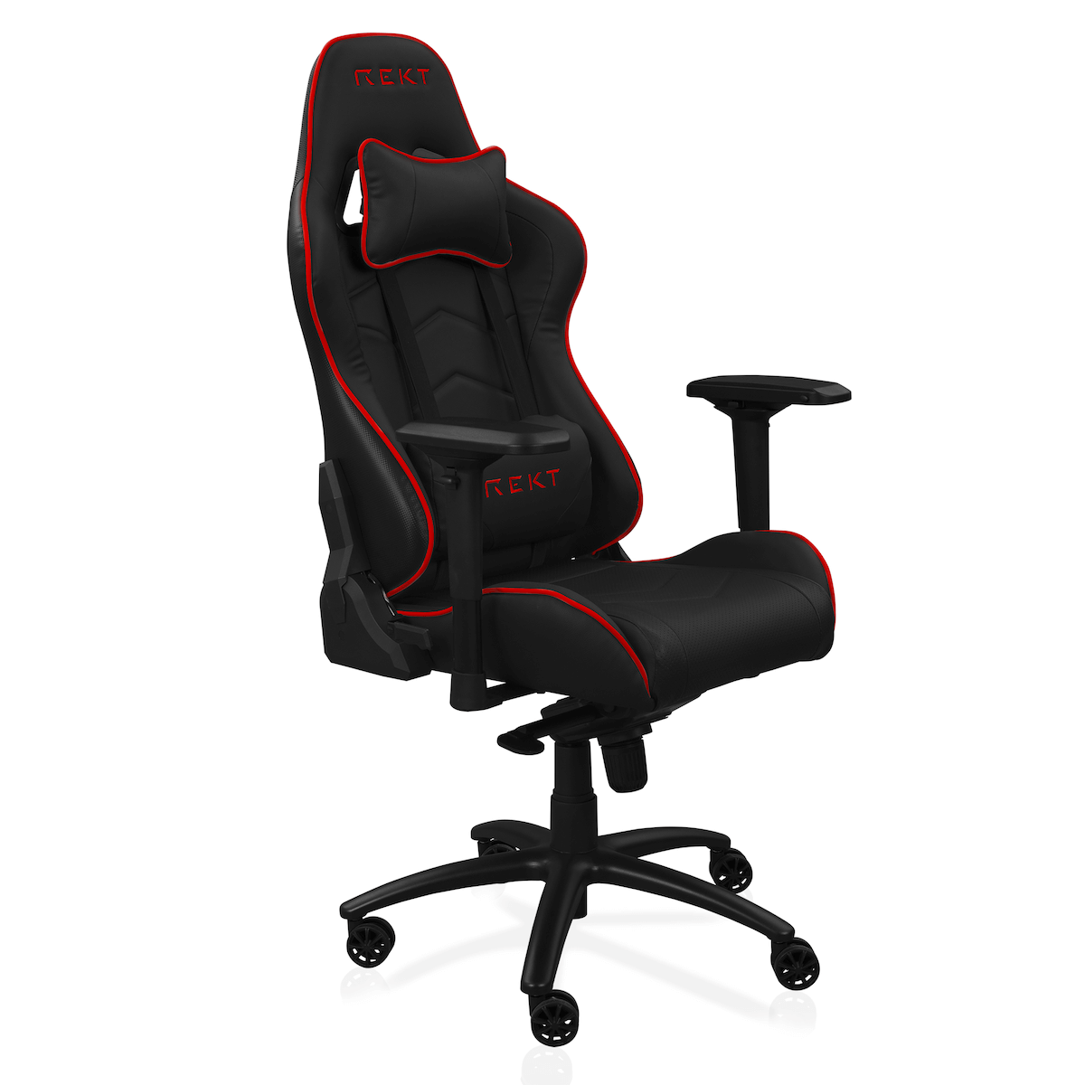 Chaise de bureau gaming blanche GG1 Rouge