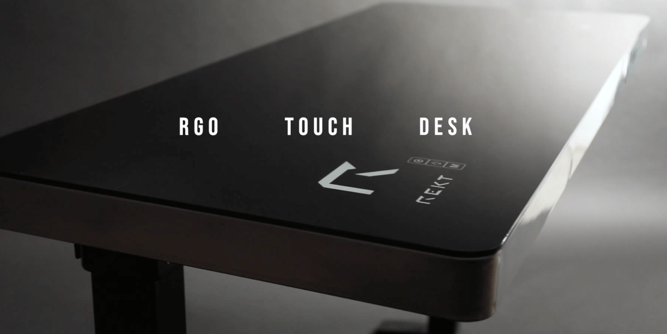 REKT RGo Touch Desk 120 Blanc - Achat Bureau Gamer