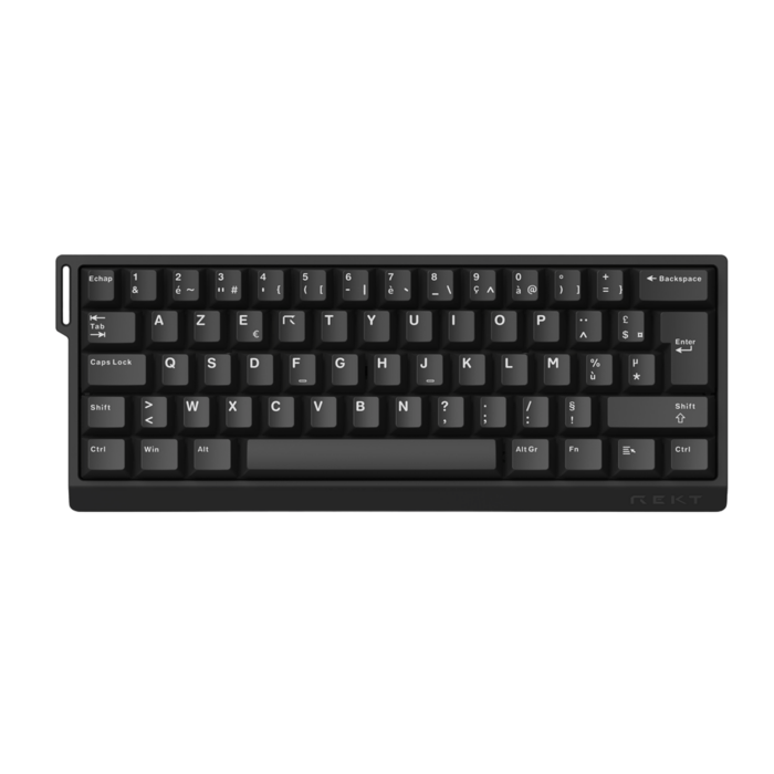 Clavier magnétique Hiro 60 ISO (AZERTY)