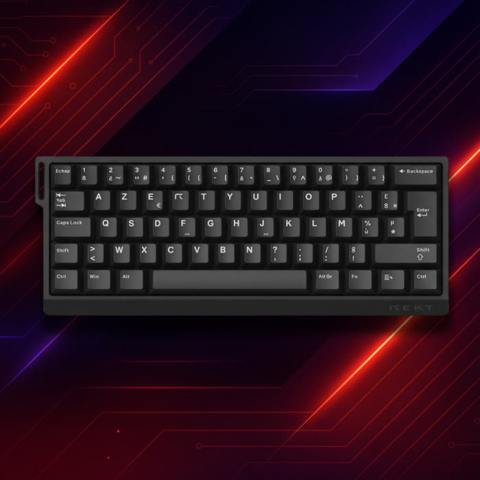 Clavier magnétique Hiro 60 ISO (AZERTY) – Image 3
