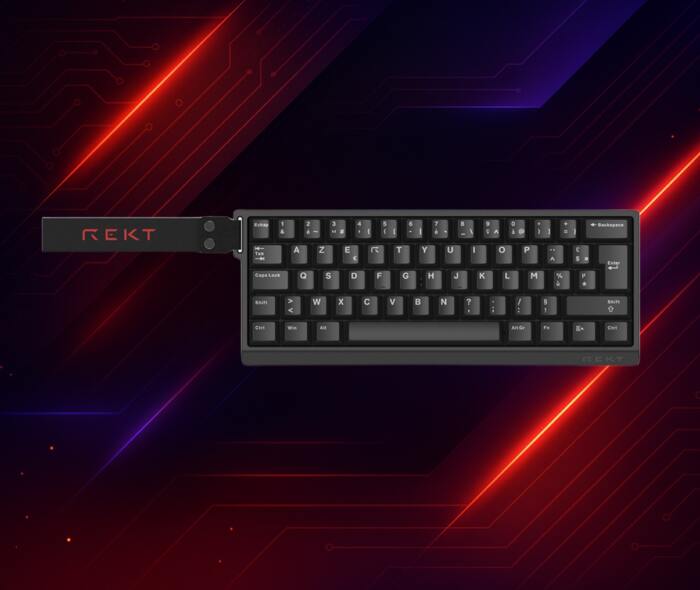 Clavier magnétique Hiro 60 ISO (AZERTY) – Image 4