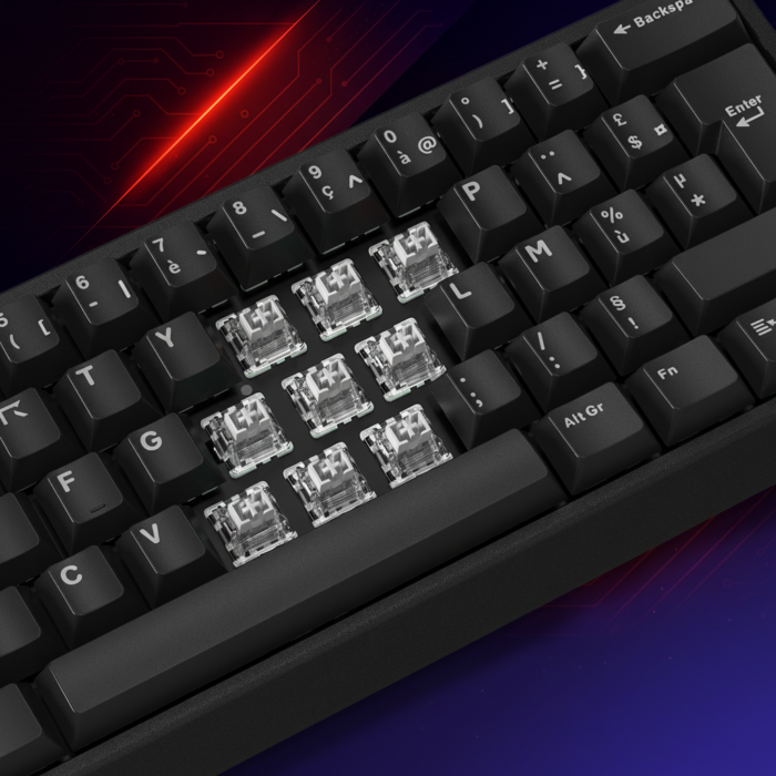 Clavier magnétique Hiro 60 ISO (AZERTY) – Image 13