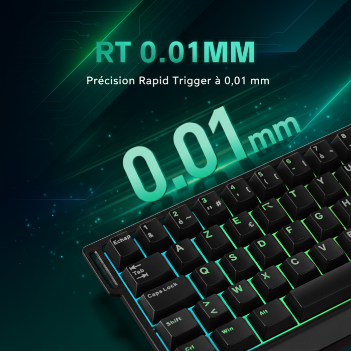 Clavier magnétique SHOGUN 68 (AZERTY) – Image 7